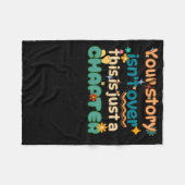 Je verhaal gaat niet over de bewustzijnsstaat van fleece deken (Voorkant (Horizontaal))