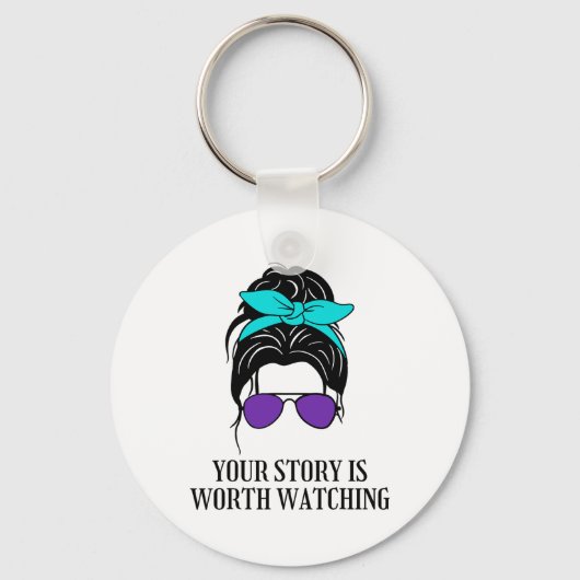 Je verhaal is het bekijken waard van Suicide Preve Sleutelhanger (Voorkant)