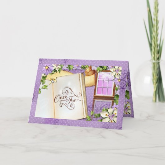 Je verhaal staat op het punt te beginnen! kaart (Voorkant)