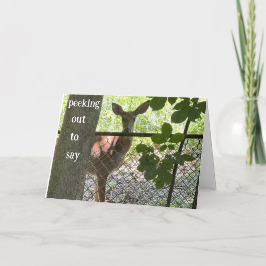 JE VERJAARDAG IS "SPECIAAL VOOR MIJ" KAART (Voorkant)