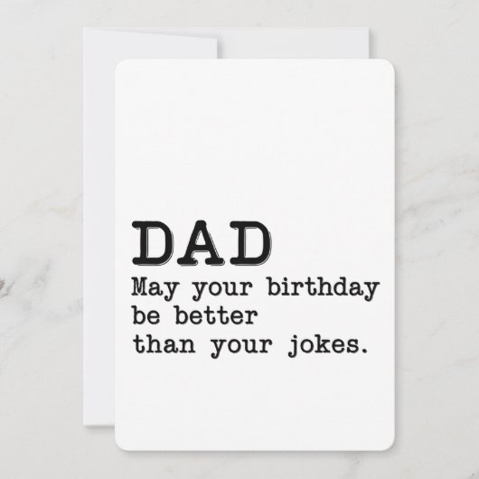 Je verjaardag kan beter zijn dan je grappen kaart (Voorkant)