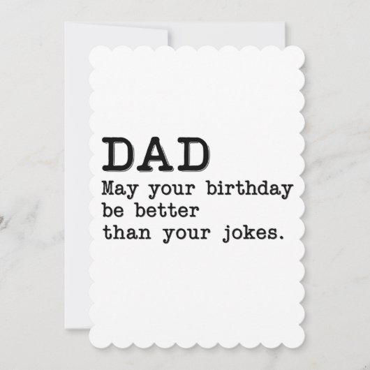 Je verjaardag kan beter zijn dan je grappen kaart (Voorkant)