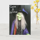 JE VERJAARDAG VERGETEN, ZO'N HEKS KAART (Gele Bloem)