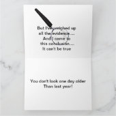 Je verjaardagskaart gemist kaart (Binnen)