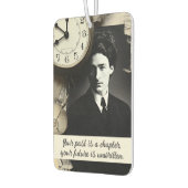 Je verleden is een hoofdstuk, je toekomst is onges luchtverfrisser (Links)