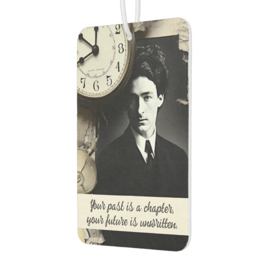 Je verleden is een hoofdstuk, je toekomst is onges luchtverfrisser (Links)