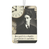 Je verleden is een hoofdstuk, je toekomst is onges luchtverfrisser (Achterkant)