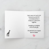 "Je verlicht mijn circuits" Kaart (Binnen)