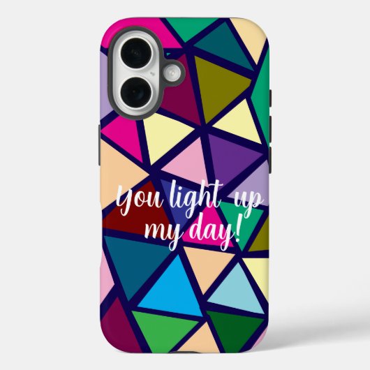 Je verlicht mijn dag! Case-Mate iPhone case (Achterkant)