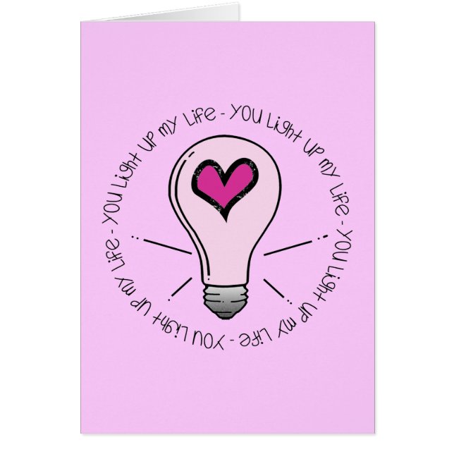 Je verlicht mijn leven (Voorkant)