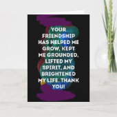 JE VERLICHT MIJN LEVEN ** GELUKKIGE VERJAARDAG **  KAART (Voorkant)