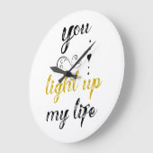  je verlicht mijn leven grote klok (Hoek)