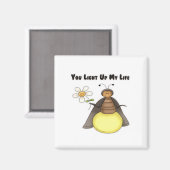 Je verlicht mijn leven magneet (Voorkant / Achterkant)