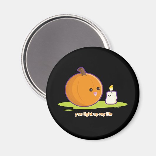 Je verlicht mijn leven magneet (Voorkant / Achterkant)