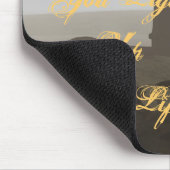 Je verlicht mijn leven Muismat (Hoek)