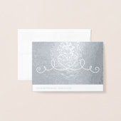 Je verlicht mijn leven op zilver folie kaarten (Met envelop)