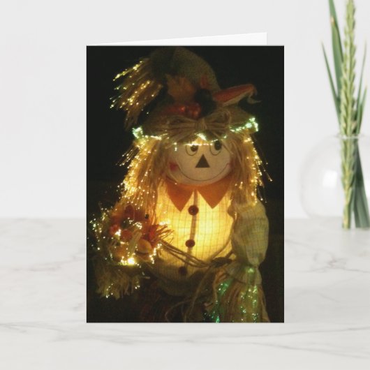 JE VERLICHT MIJN LEVENSGELUKKIGE HALLOWEEN KAART (Voorkant)