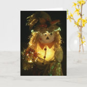 JE VERLICHT MIJN LEVENSGELUKKIGE HALLOWEEN KAART (Gele Bloem)