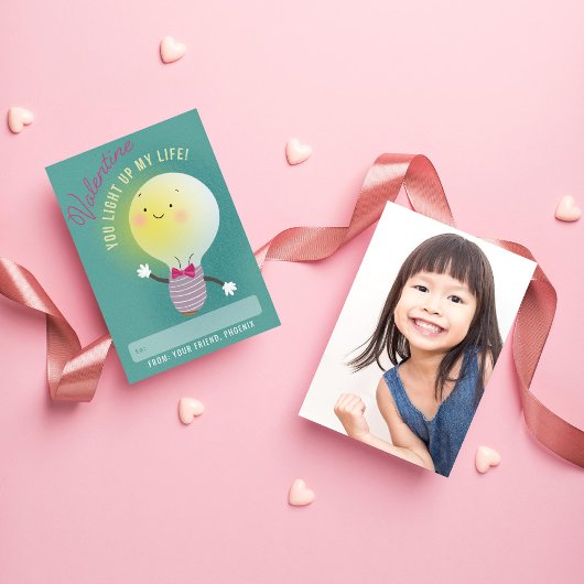 Je verlicht mijn Valentijn in de klas van mijn lev Kaart