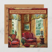 Je verlicht mijn wereld notitiekaartje (Voorkant / Achterkant)