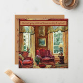 Je verlicht mijn wereld notitiekaartje (Voorkant / Achterkant in situ)