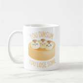 Je verliest wat - Dim Sum Lover's Funny Koffiemok (Links)