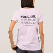 JE VERLIEZT ALLEEN HET GAME T-SHIRT (Achterkant)