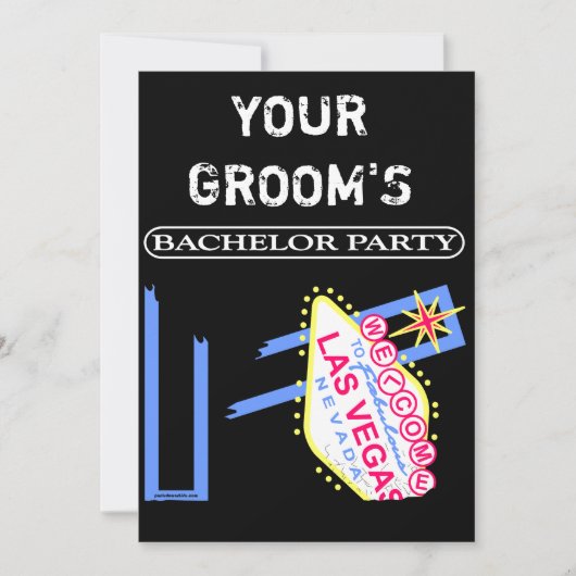 JE VERLOOFDES AFZELLERSFEESTJE KAART (Voorkant)