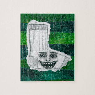 Je verloren sok puzzel legpuzzel