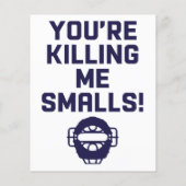 Je vermoordt me Smalls! (Achterkant)
