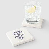 Je vermoordt me Smalls! Stenen Onderzetter (Zijkant)