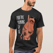 Je Verpest De Sfeer Meme Worm T-shirt (Voorkant)
