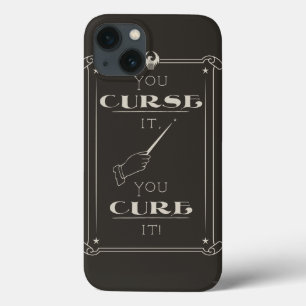 Je vervloekt het, je verdraagt het. iPhone 13 hoesje