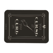 Je vervloekt het, je verdraagt het. magneet (Horizontaal)