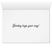 Je verwarmt mijn hart pinguïns (Binenzijde Horizontaal (Onderkant))