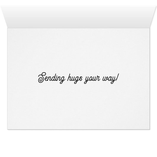 Je verwarmt mijn hart pinguïns (Binenzijde Horizontaal (Onderkant))