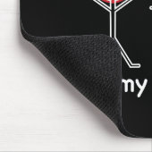 Je verzuim om te plannen is NIET mijn noodgeval. Muismat (Hoek)