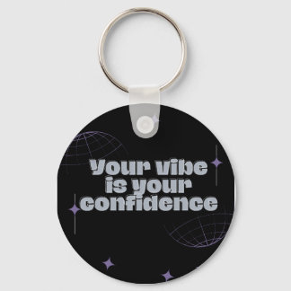Je Vibe Is Je Vertrouwen sleutelhanger