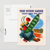 Je Victory Garden Briefkaart (Voorkant / Achterkant)