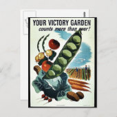 Je Victory Garden Briefkaart (Voorkant / Achterkant)