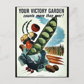 Je Victory Garden Briefkaart