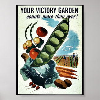 Je Victory Garden Poster
