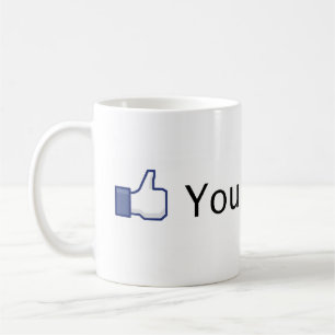 Je vindt dit leuk. Facebook zoals. Koffiemok