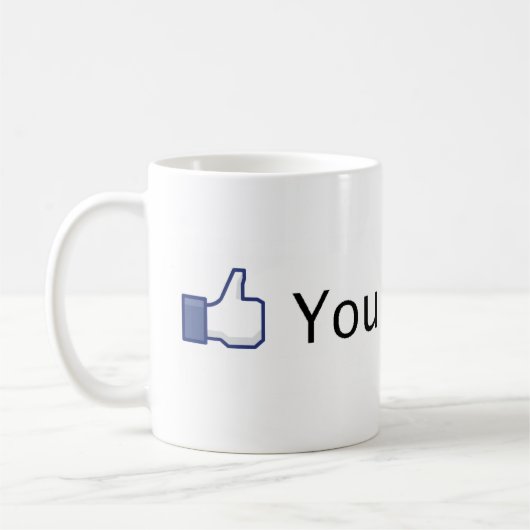 Je vindt dit leuk. Facebook zoals. Koffiemok (Links)