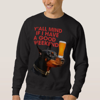 Je vindt het wel erg als ik een goede Drink heb... Trui