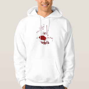 Je vindt inkt in mijn aderen - Schrijver citaat ho Hoodie