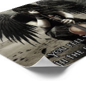 Je vindt je kracht in de ervaring met pijn poster (Hoek)