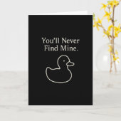 Je vindt mijn cruise-eenden introvert nooit kaart (Gele Bloem)