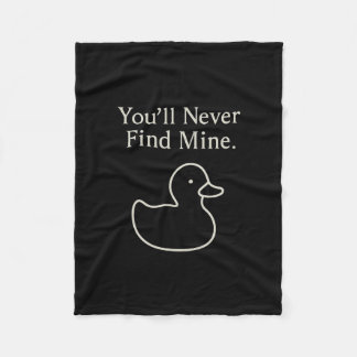 Je vindt mijn cruise-eenden introverte personen no fleece deken