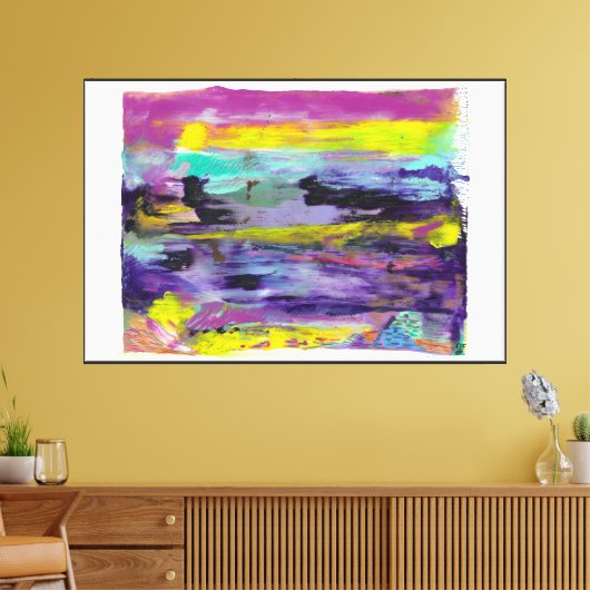 Je Visie Canvas Afdruk (Insitu (Woonkamer))